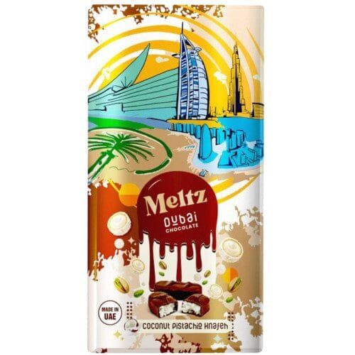 Dubai Meltz viral Dubai chocolate bars 192 gram