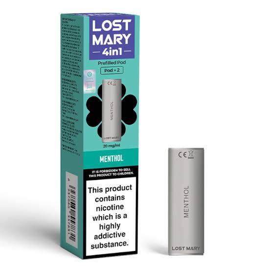 LOST MARY 4 IN 1 ECO 3200 PREFILLED PODS 20MG (2 PACK)