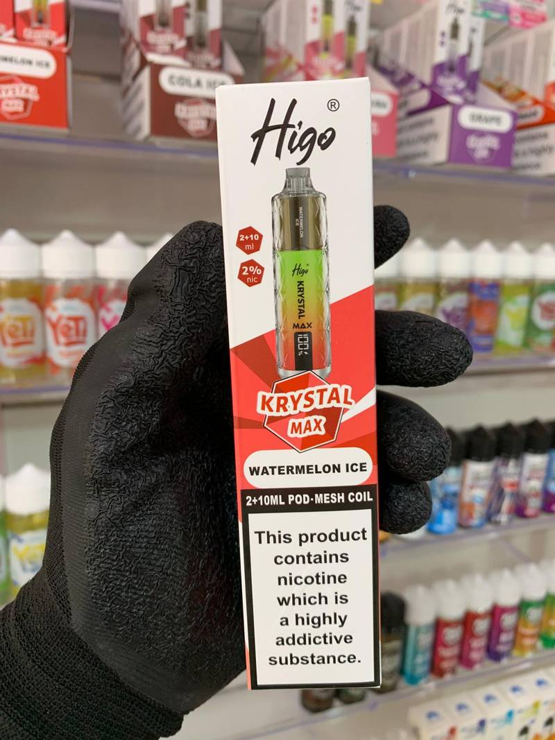 HIGO KRYSTAL MAX 7500 PUFFS - Image 2