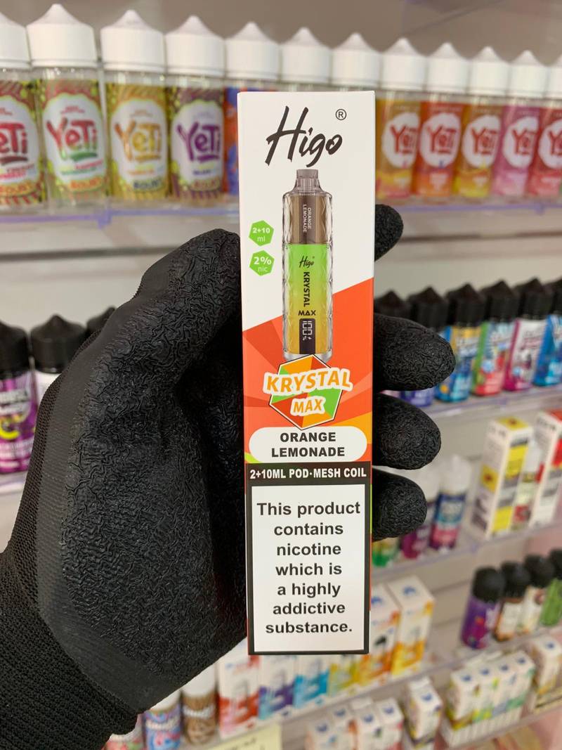 HIGO KRYSTAL MAX 7500 PUFFS - Image 3
